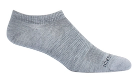 Sokken Icebreaker Mens Lifestyle Ultra Light No Show Twister Heather Black