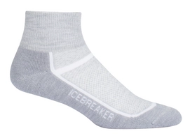 Sportsokken Icebreaker Womens Multisport Light Mini Blizzard Heather White