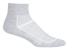 Sportsokken Icebreaker Womens Multisport Ultra Light Mini Blizzard Heather White