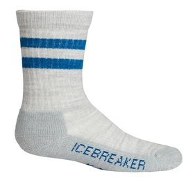 Socks Icebreaker Kids Hike Light Crew Blizzard Heather Isle