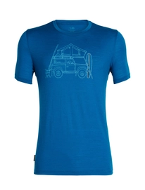 T-Shirt Icebreaker Homme Tech Lite SS Crewe Surfspot Camper Isle
