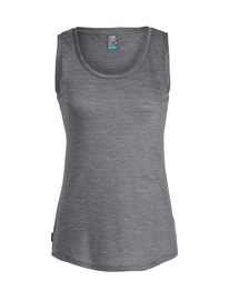 Débardeur Icebreaker Women Sphere BPanther Snow Stripe