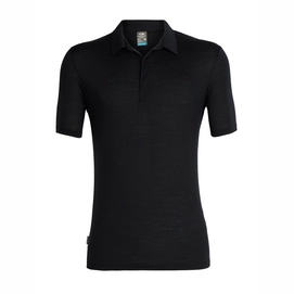 Polo Icebreaker Homme Solace SS Polo Black