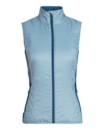 Bodywärmer Weste Icebreaker Helix Vest Sky Thunder 2019 Damen