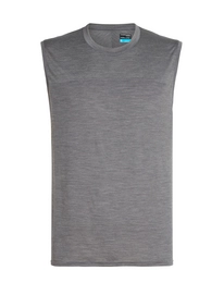 Tanktop Icebreaker Kinetica Timberwolf Herren