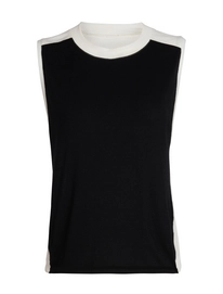 Débardeur Icebreaker Women Kinetica Sleeveless Crewe Black Snow