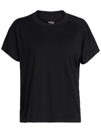 T-Shirt Icebreaker Femme Kinetica SS Crewe Black