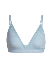 Sport BH Icebreaker Siren Sky Snow Stripe Damen