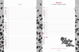 Schoolagenda Replay Girls (2018/2019)