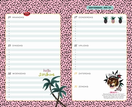 Schoolagenda Fashionchick Tigerhead (2018/2019)