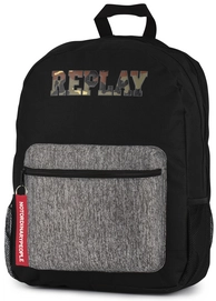 Rugzak Replay Black Grey 18L