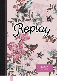 Agenda Replay Flower Pink (2019/2020)