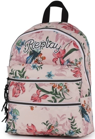 Rugzak Replay Flower Pink 15L
