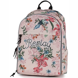 Rugzak Replay Flower Pink 24L
