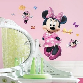 Muursticker RoomMates Minnie Mouse  Maxi