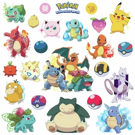 Muursticker RoomMates Pokemon Iconic