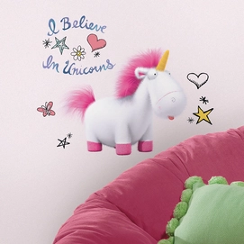 Muursticker RoomMates Minions  Unicorn