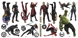 Muursticker RoomMates Avengers: Infinity War  Characters