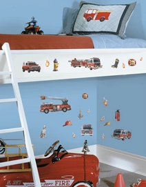 Muursticker RoomMates Fire Brigade