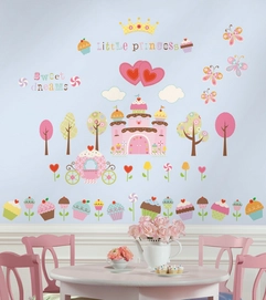 Muursticker RoomMates Happi Cupcake