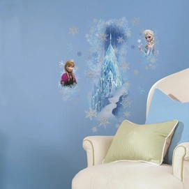 Muursticker Frozen Sisters