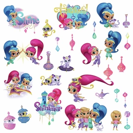 Muursticker RoomMates Shimmer & Shine Glitter