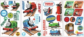 Muursticker RoomMates Thomas de Trein Engine