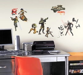 Muursticker Star Wars Glow