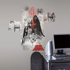 Muursticker Star Wars VII Villain