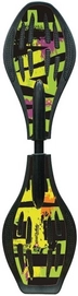 Waveboard Streetsurfing Original Word Up Green Yellow