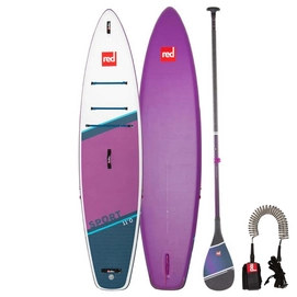 SUP-board Red Paddle 11.0 Sport Purple + Prime Paddle + Coiled Leash