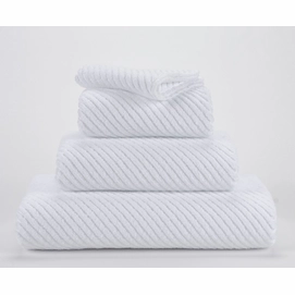 Handtuch Abyss & Habidecor Super Twill White (55 x 100 cm)