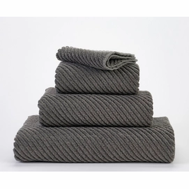 Handtuch Abyss & Habidecor Super Twill Grey (55 x 100 cm)