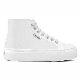 Sneaker Superga 2705 Hi Top Nappa Optical White Damen-Schuhgröße 37