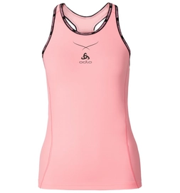 Tanktop Odlo Womens Singlet Crew Neck Ceramicool Pro Fleur De Lotus Black