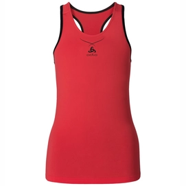 Tanktop Odlo Womens Singlet Crew Neck Ceramicool Bittersweet Black