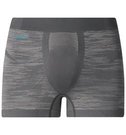 Boxershort Odlo Mens Boxer Evolution Light Blackcomb Steel Grey