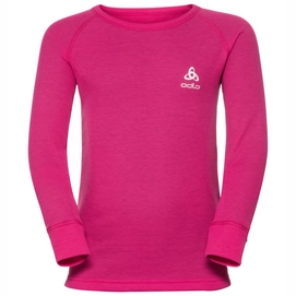 Ondershirt Odlo Suw Top Crew Neck L/S Active Originals Kids Beetroot Purple