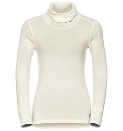 Ondershirt Odlo L/S Turtle Neck Natural Women Snow White