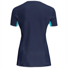 Ondershirt Odlo S/S Crew Neck Ceramicool Women Peacoat Blue