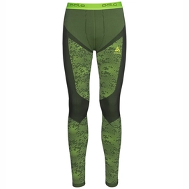 Leggings Odlo Blackcomb Evolution Warm Odlo Graphite Grey Safety Yellow Herren