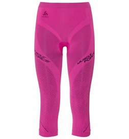 Ondergoed Odlo 3/4 Evolution Warm Muscle Force Women Pink Glo Peacoat
