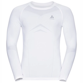 Ondershirt Odlo L/S Crew Neck Evolution Light Men White