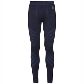 Ondergoed Odlo Men Pant Natural + Kinship Warm Diving Navy Melange