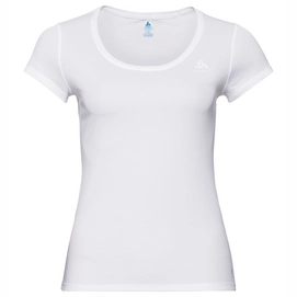 Maillot de Corps Odlo Women SUW Top Crew Neck S/S Active F-Dry Light White