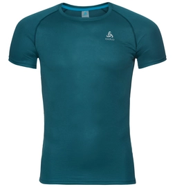Ondershirt Odlo Men Suw Top Crew Neck S/S Active F-Dry Light Blue Coral
