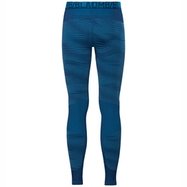 Ondergoed Odlo Men SUW Bottom Pant Performance BLackcomb Poseidon Blue Jewel Atomic Blue
