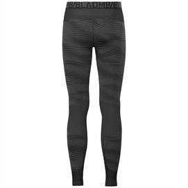 Ondergoed Odlo Men SUW Bottom Pant Performance BLackcomb Black Odlo Concrete Grey Silver