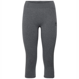 Ondergoed Odlo Women Pant 3/4 Performance Warm Grey Melange Black-XS