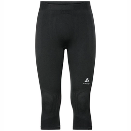 Sous-Vêtement Odlo Men Pant 3/4 Performance Warm Black Odlo Concrete Grey-S